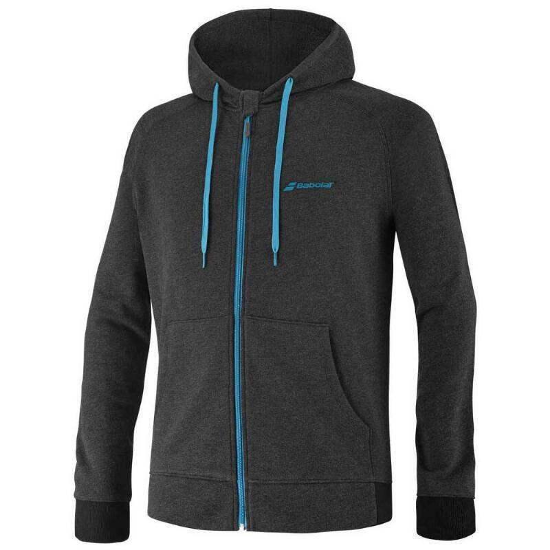 Sweat - Badminton - Homme - Zip, poche - Exercise - Noir 2/5