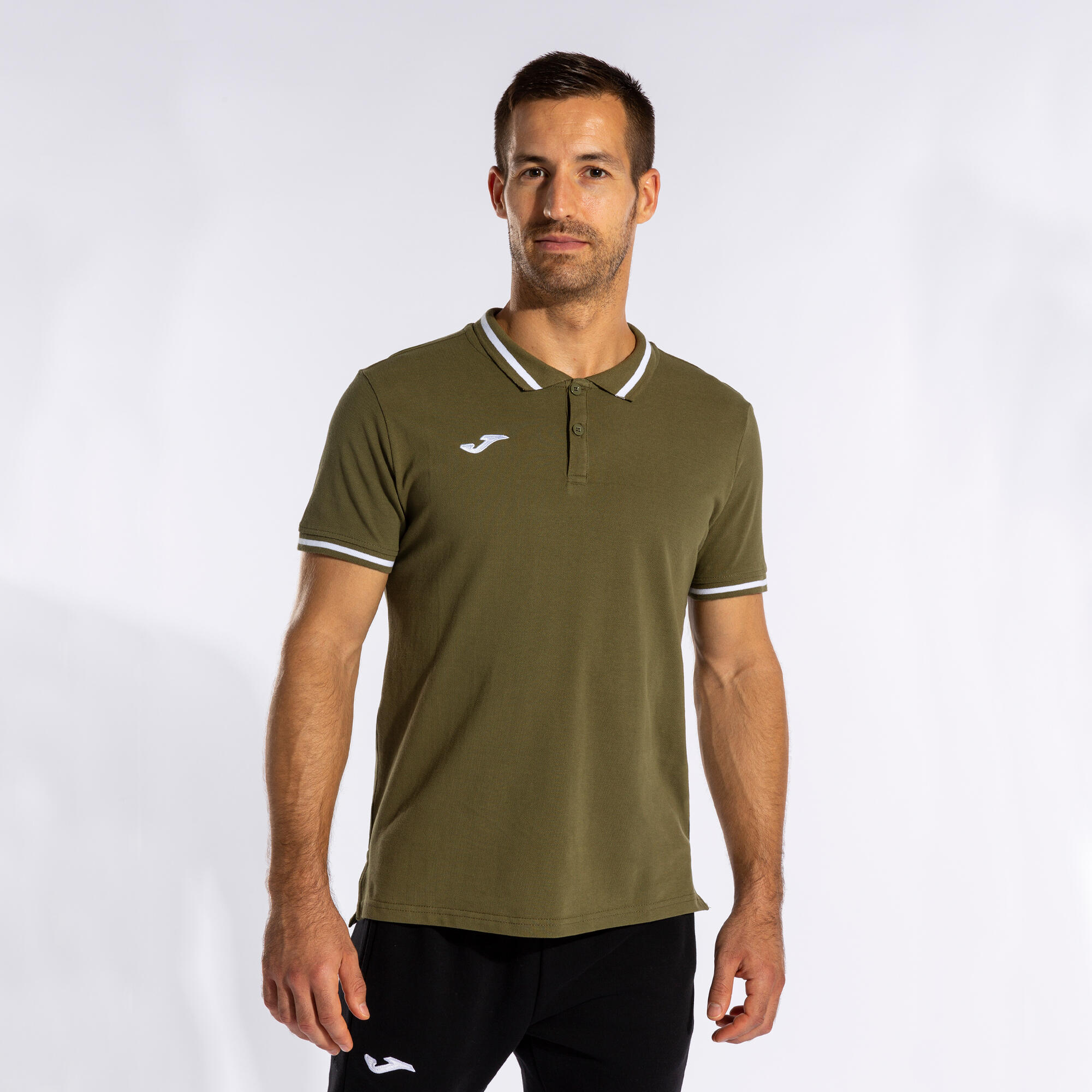Pólo M/c Homem Joma Confort II Caqui 4/5