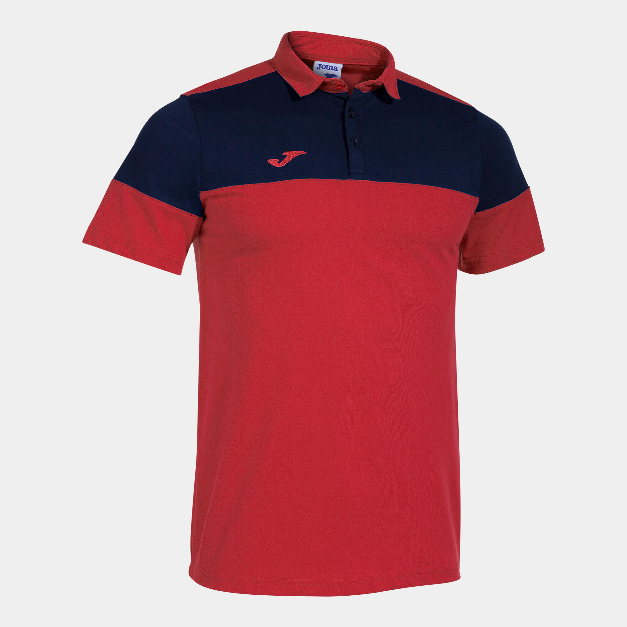 rojo / azul marino oscuro