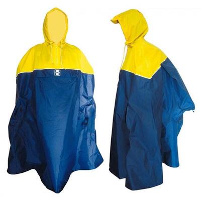 Hock Regenponcho Back-Pack gelb/marine Gr.XXL