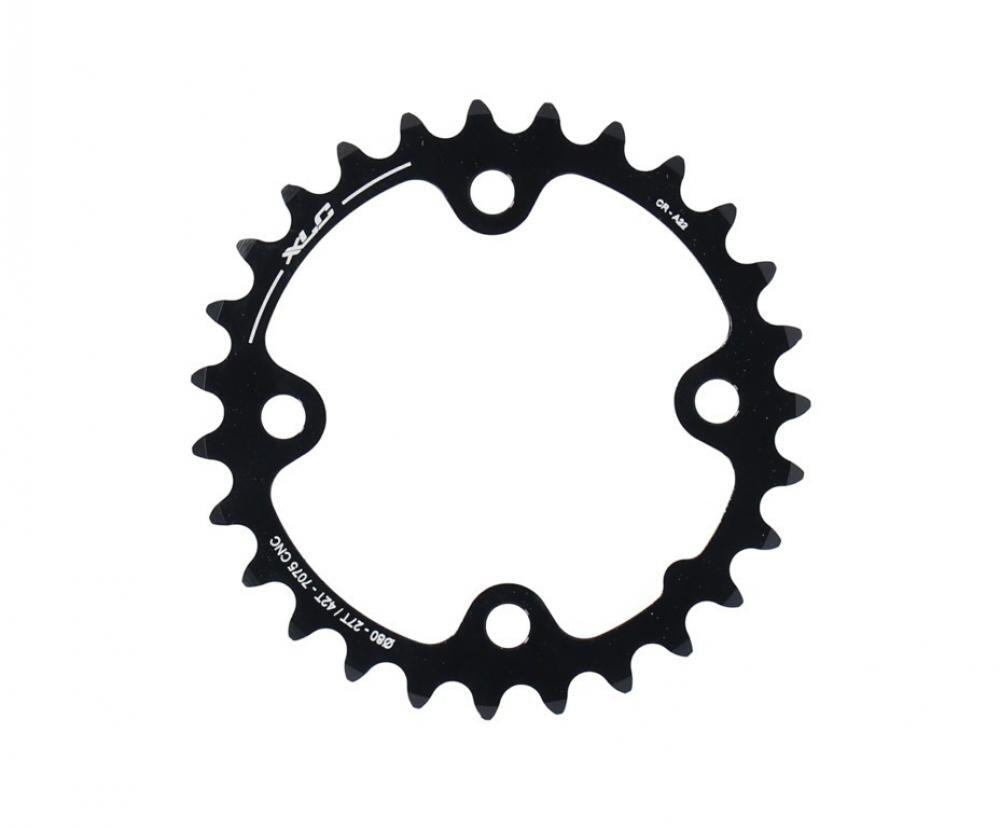 XLC plateau CR-A22 Sram 2x10 vitesses Ø80mm 27 dents 2/2