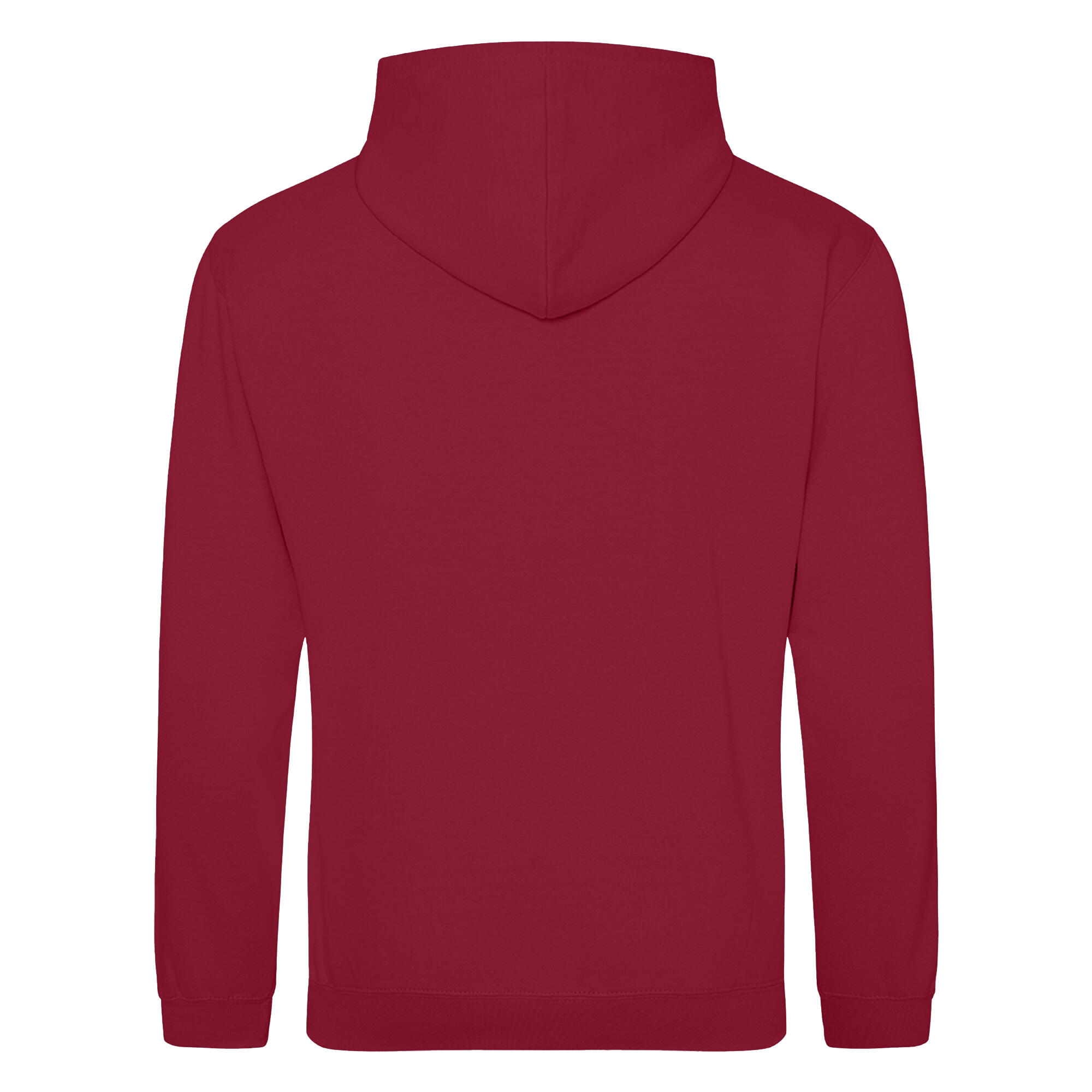 Unisex Kapuzenpullover College Damen und Herren Preiselbeer 2/2