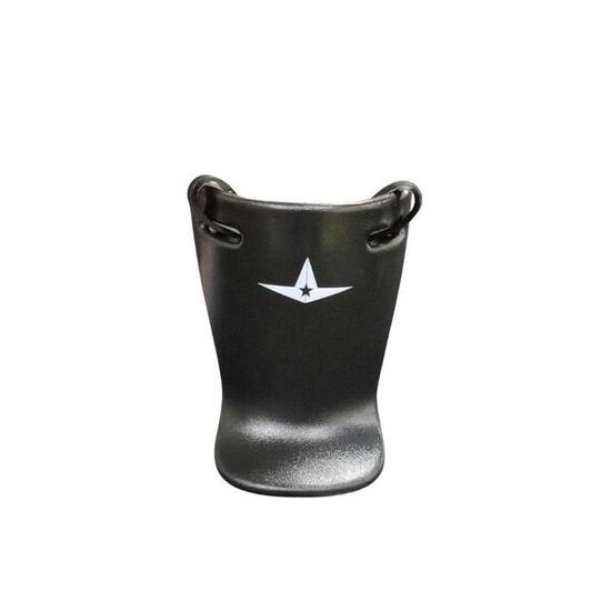 All Star TG3Y / Youth Throat Guard Black Baseball/Softball