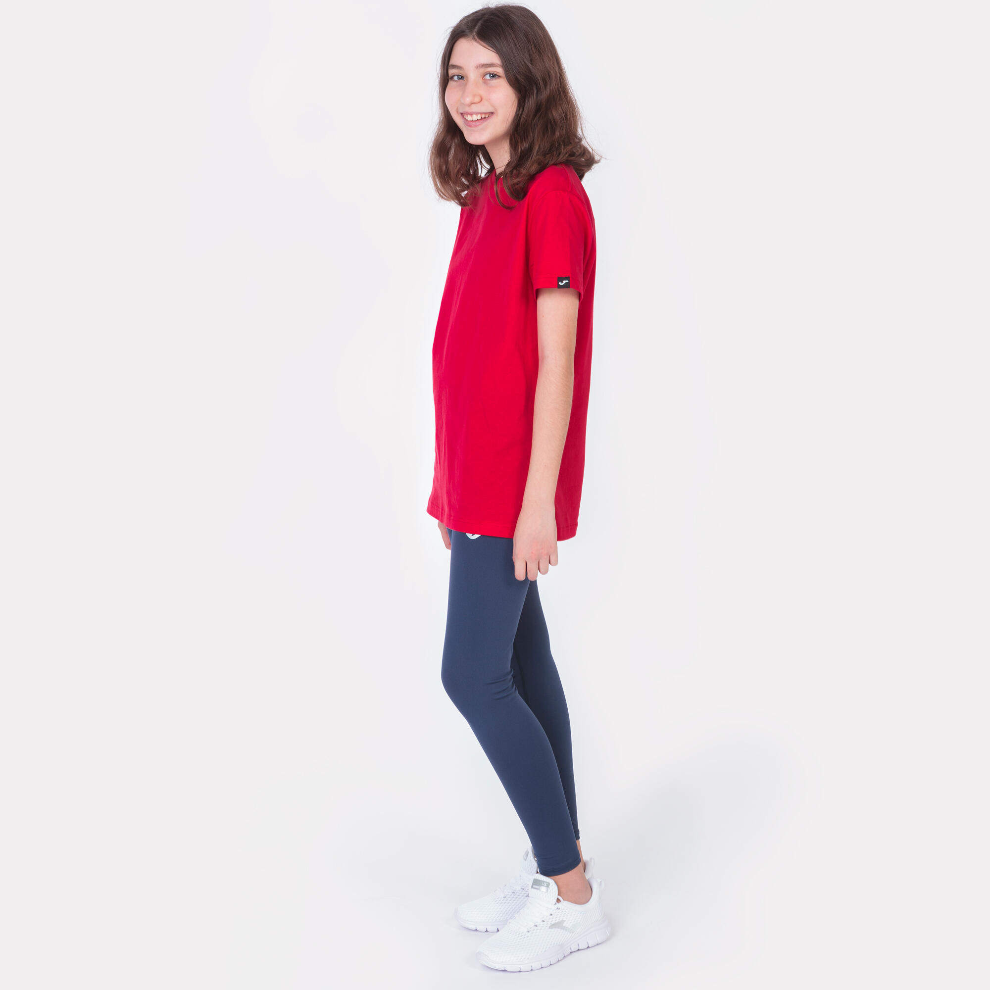 Maillot Manches Courtes Fitness Femme Joma Desert Rouge 5/5