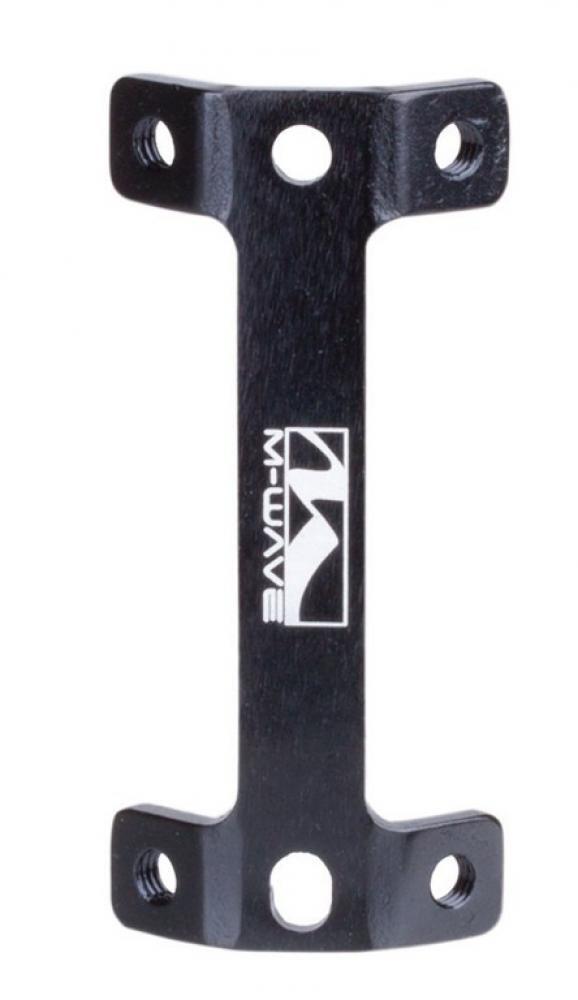Adaptateur fixation 2 porte-Bidon aluminium Messingschlager m-wave 2/2