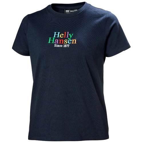 Koszulka sportowa damska Helly Hansen Core Graphic 1/5