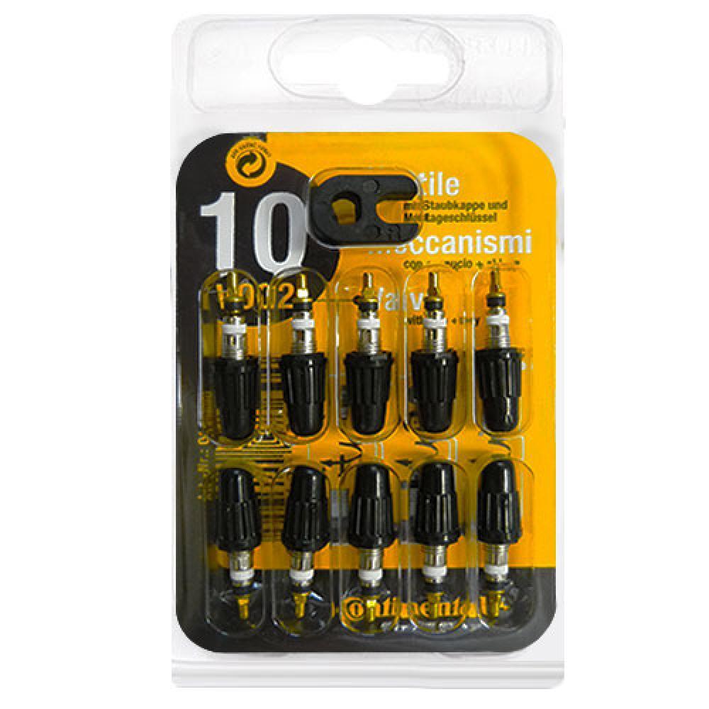Alu-Ventil mit Stopfen Continental Obus Presta (x10) 3/3
