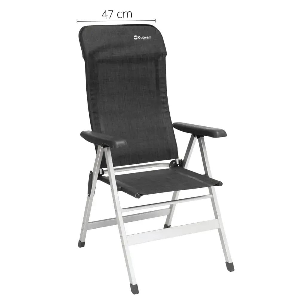 Outwell Chaise pliable Melville noir et gris 5/5
