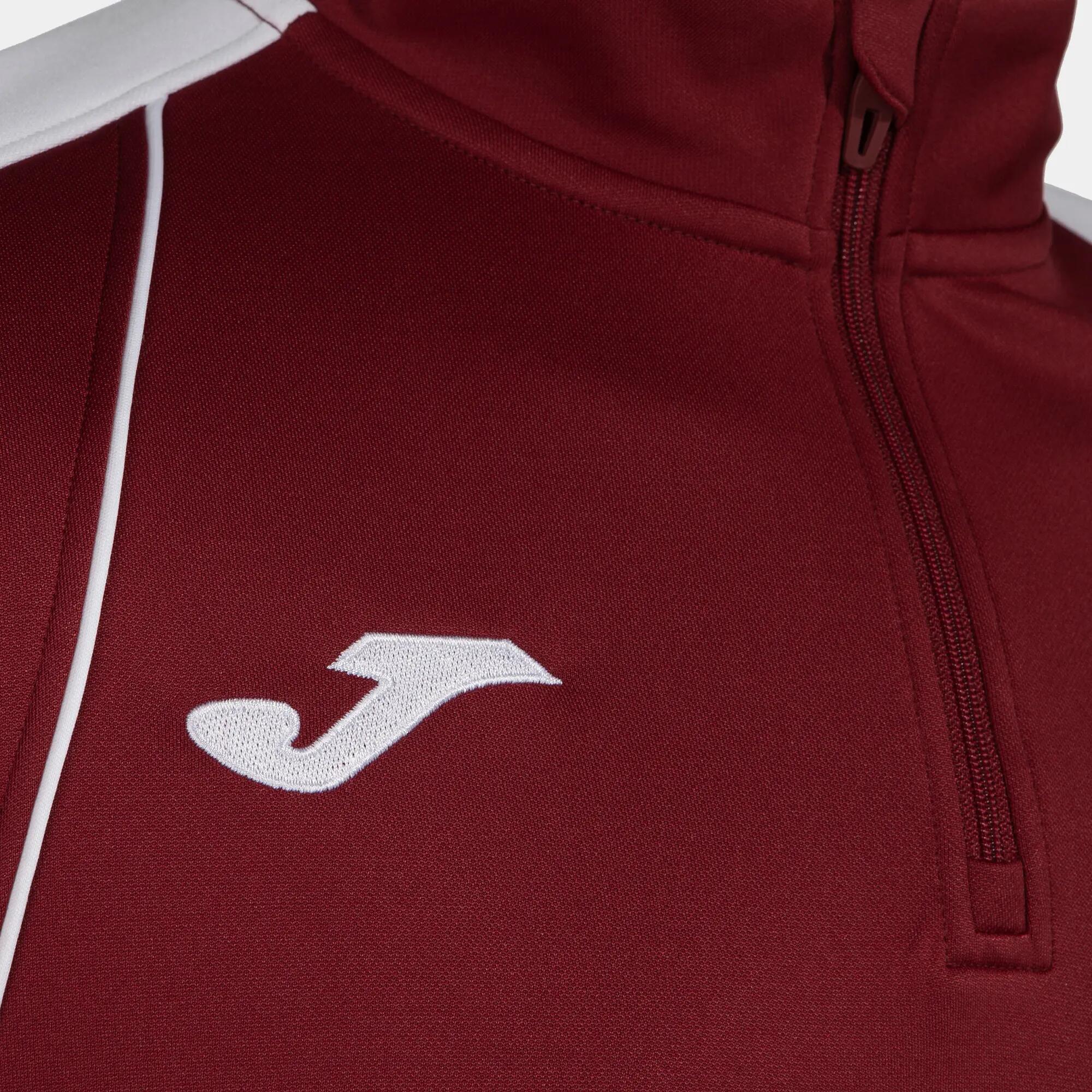 Sweat-Shirt Football Homme Joma Championship VII Bordeaux 3/4