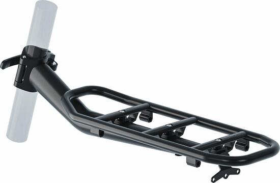 Racktime Sattelstütz-Gepäckträger Clipit schwarz, ca. 650g