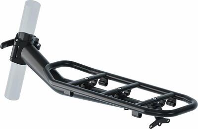 Racktime Sattelstütz-Gepäckträger Clipit schwarz. ca. 650g