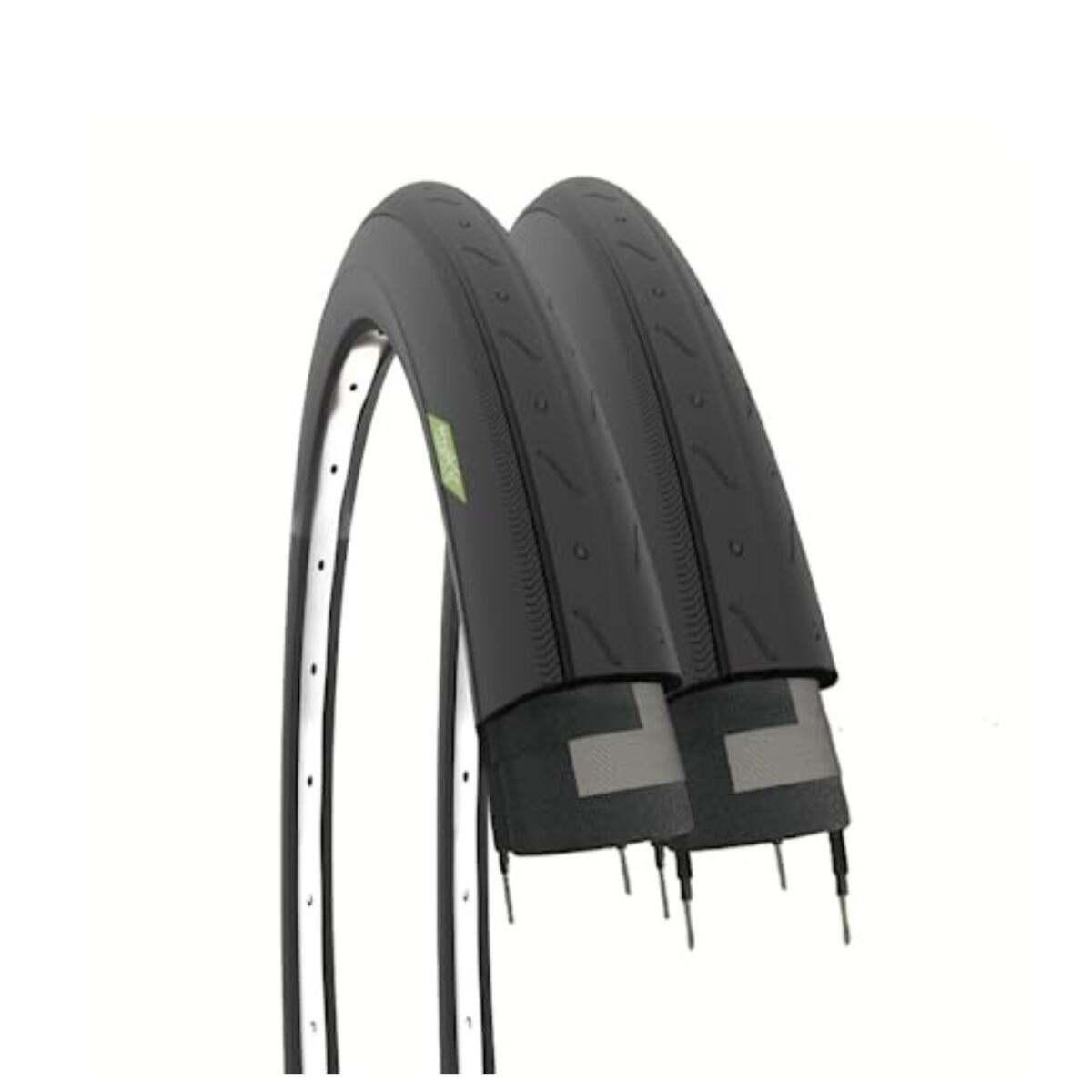 ECOVELO 2 copertoncini 700x23C (23-622), pneumatici bici corsa 700 x 23C single speed EV