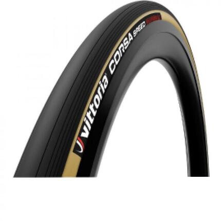 Vittoria Schlauchreifen Corsa Speed 28x1.00 Zoll schwarz creme faltbar