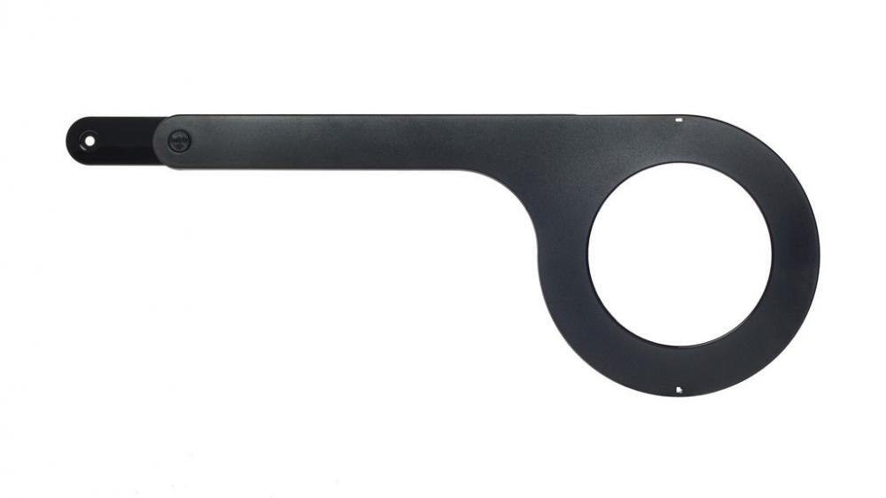 Hebie Kettenschutz 0317 Kunststoff 1‑flügelig bis 38 Zähne Ø 18,0 cm schwarz 2/2