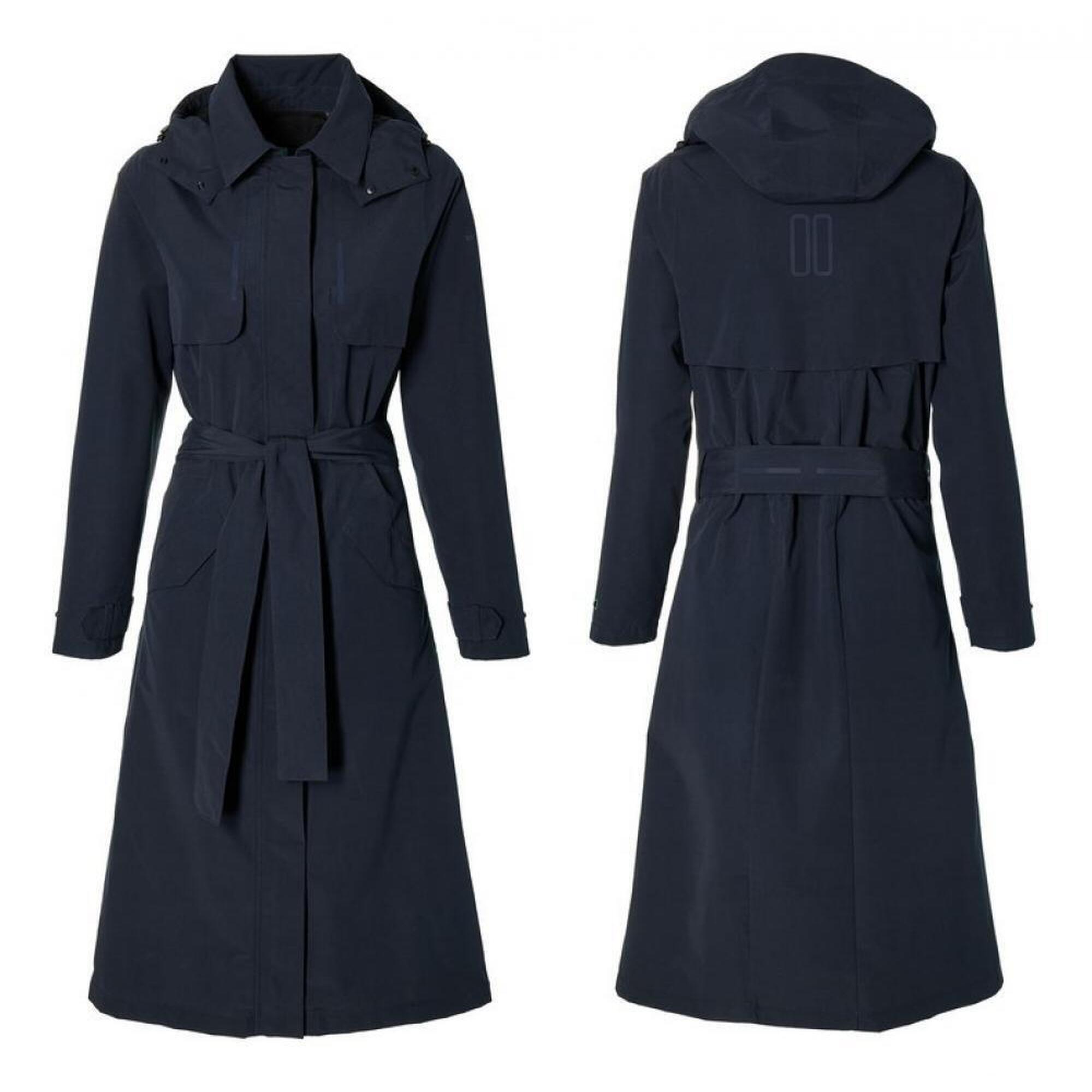 Basil - Trench Imperméable Femme Basil Mosse - Collant De Vélo - Bleu|noir - 40 M - Decathlon