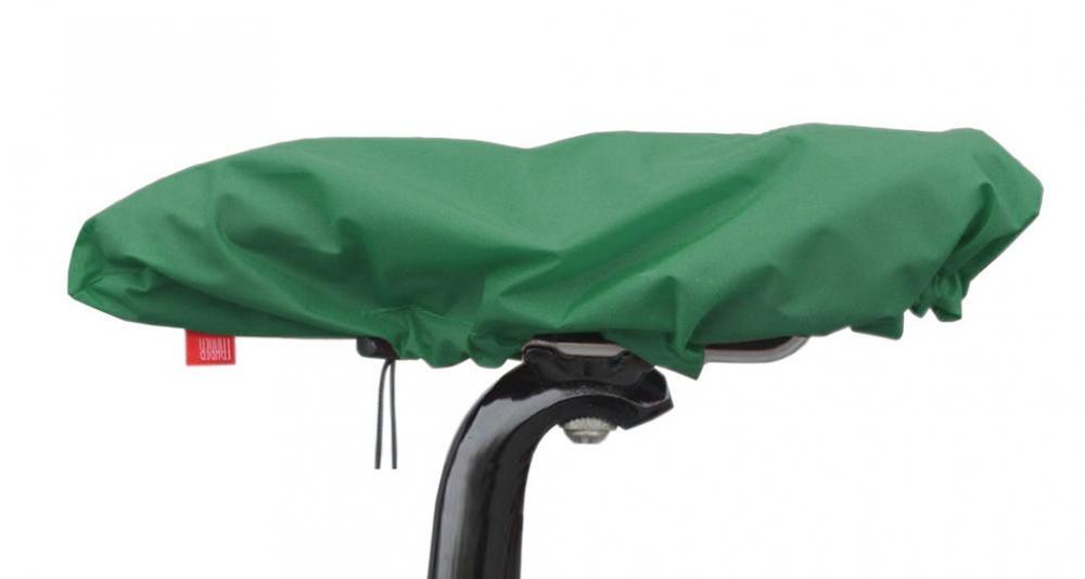 FAHRER Kappe housse de selle imperméable nylon verte jusqu'à 17 cm 2/2