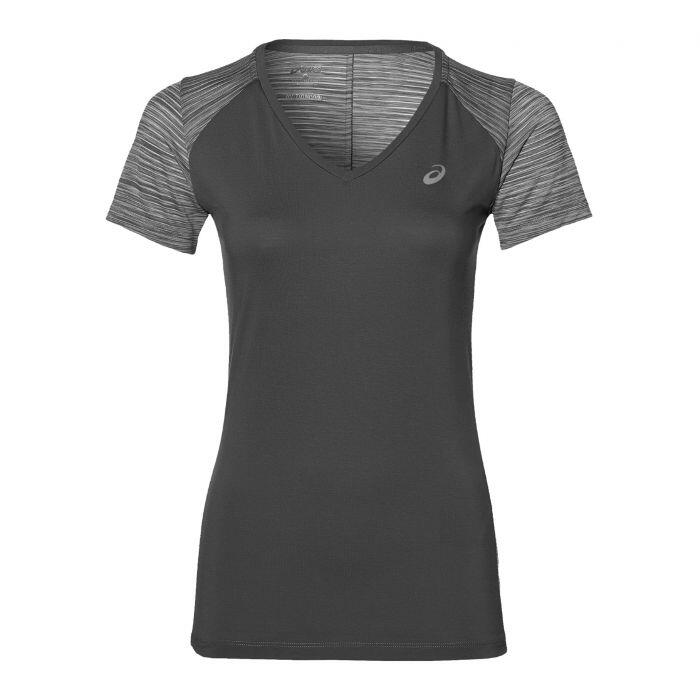 Asics Motion Cool FuzeX Womens Grey T-Shirt 2/2