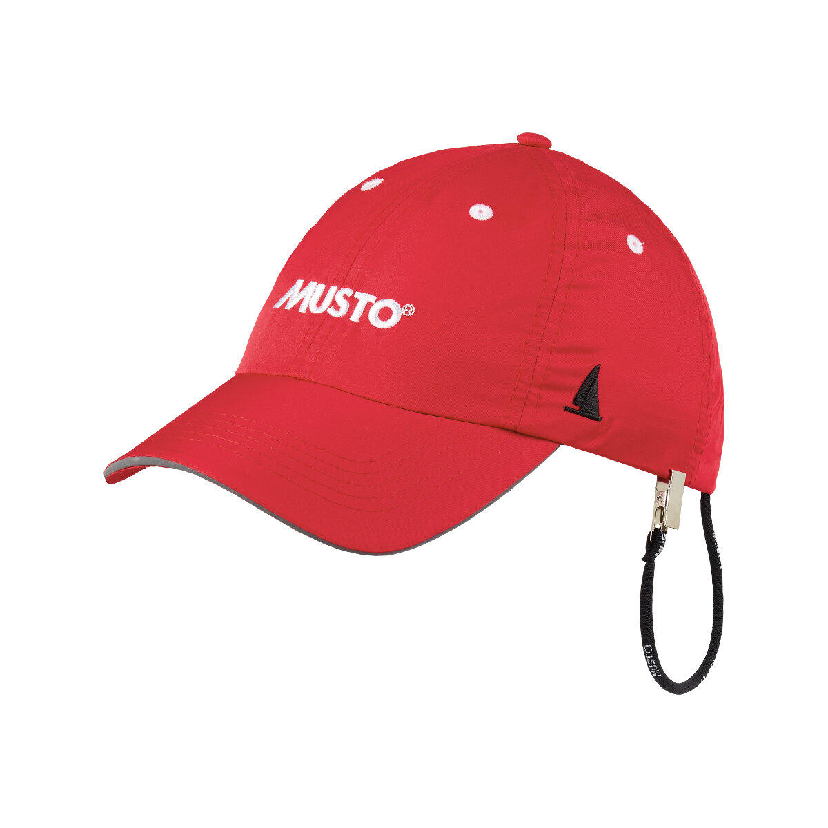 MUSTO Evo Fast Dry Cap zeilpet rood