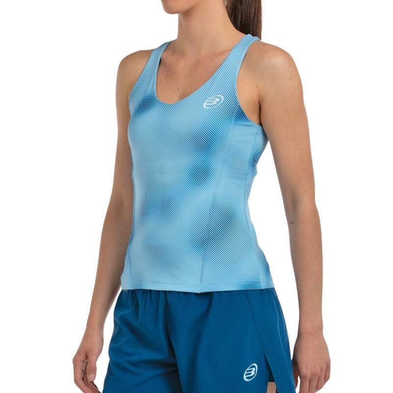 Camiseta Bullpadel Dan Azul Claro 3/5