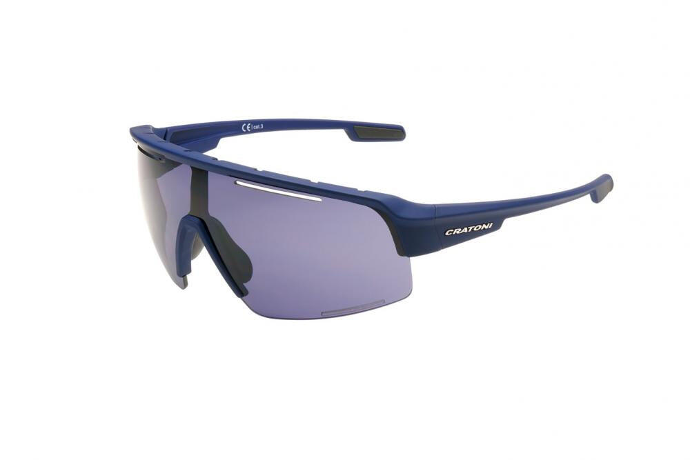 Cratoni Sportbrille  C-Matic COLOR+ Lifestyle blue rubber grey-blue w/o mirro... 2/2