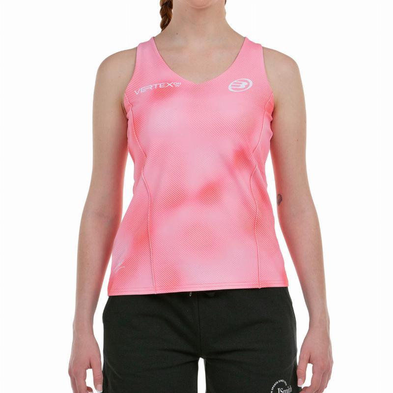 BULLPADEL 25V Rosa DELFI BREA (Camiseta) 1/7