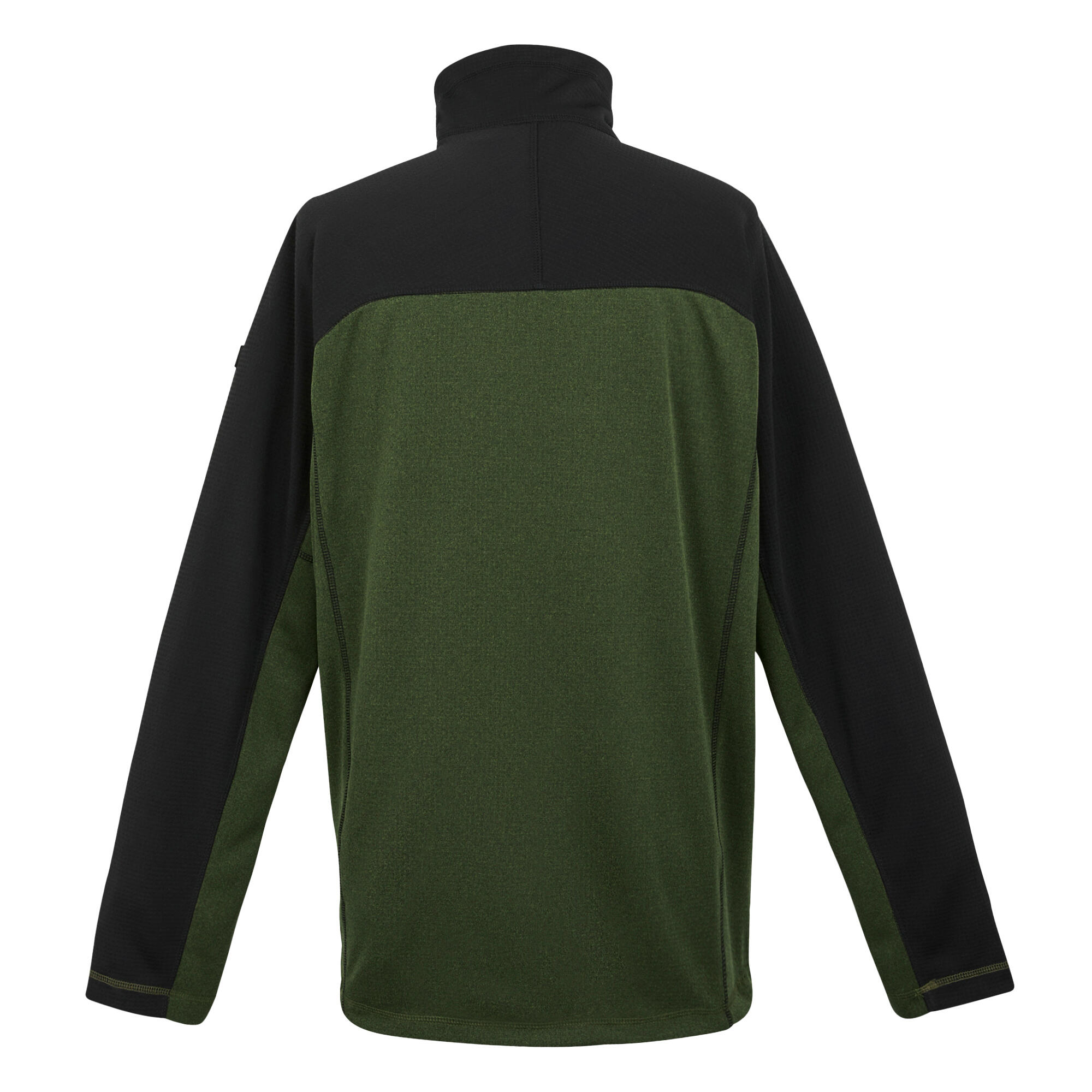 Highton V Giacca In Pile Uomo Regatta Verde Nefrite Nero 2/5