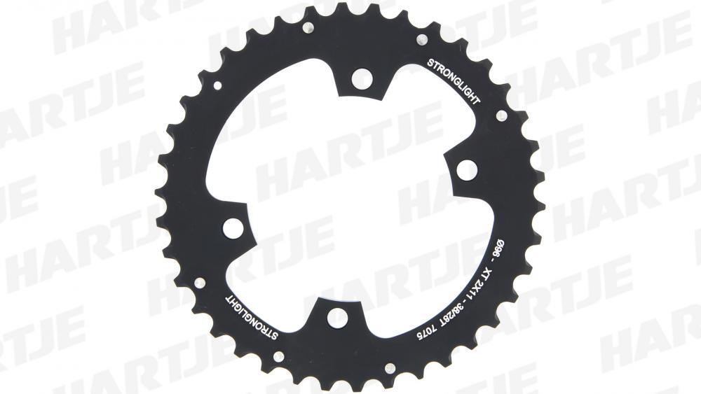 STRONGLIGHT HT3 plateau VTT 38 dents BCD 96/64 compatible Shimano 2/2
