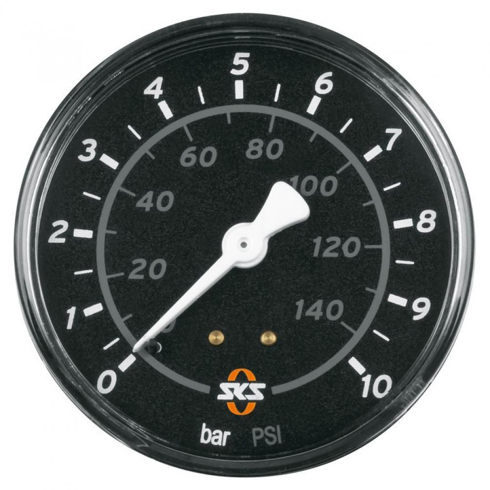 Manomètre SKS Pumpd 63 mm 10 bar noir 2/2
