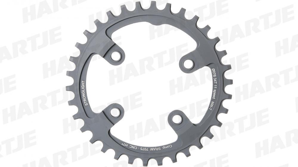 Stronglight plateau Sram XX1 1x11 76 mm 4 bras 34 dents HT3 2/2