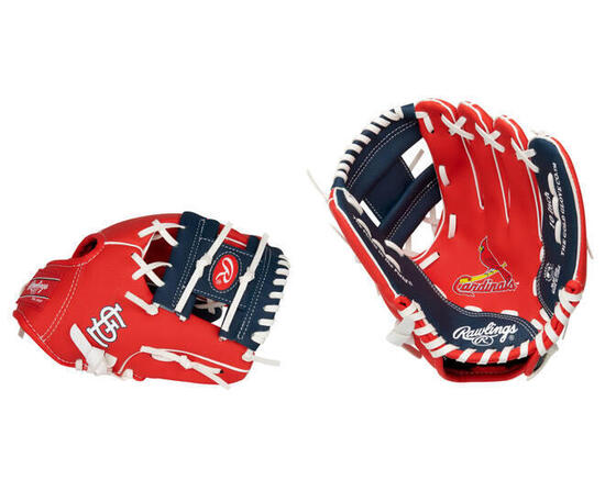Rawlings MLB Logo Handschuhe Fang Links 10 Zoll Team Cardinals