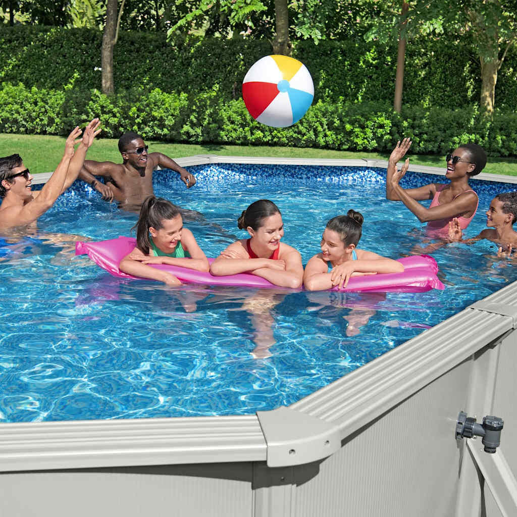 Bestway Hydrium Framezwembad bovengronds ovaal 610x360x120 cm 4/7