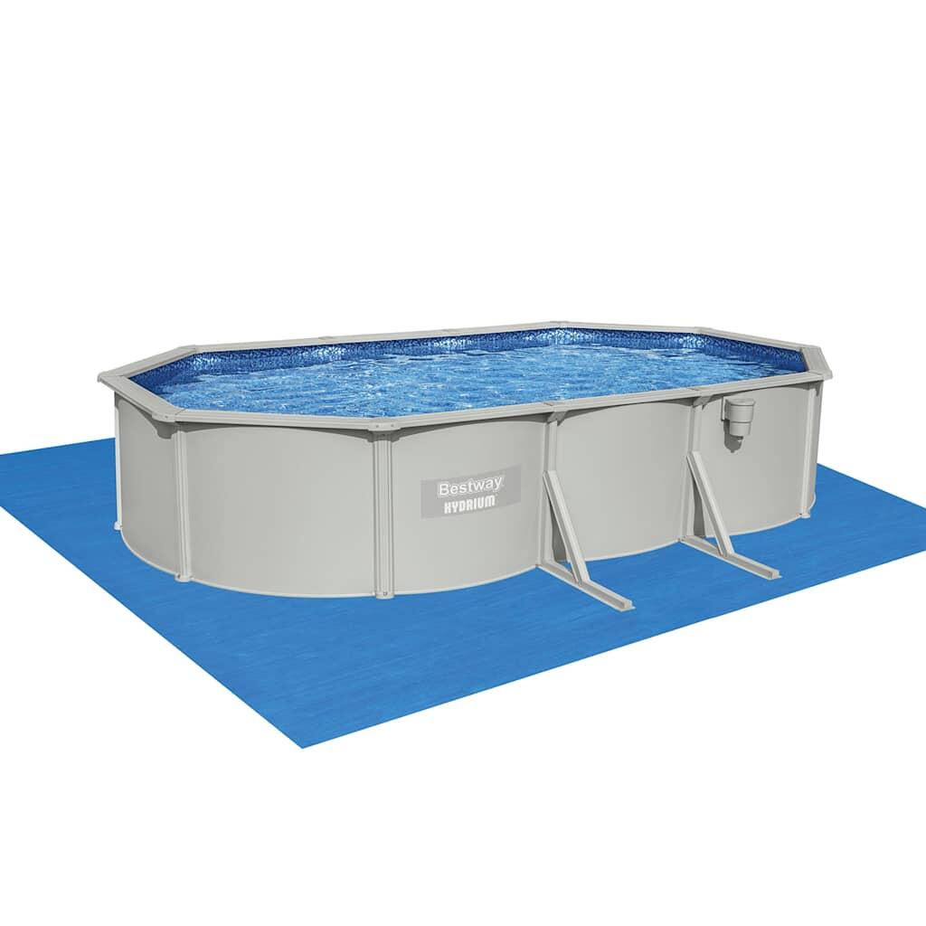 Bestway Hydrium Framezwembad bovengronds ovaal 610x360x120 cm 7/7