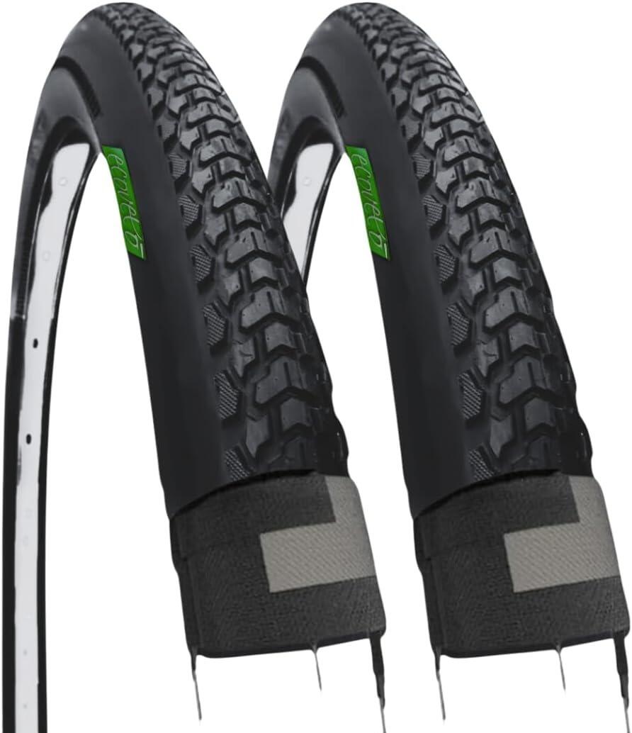 ECOVELO 2 copertoni 700x40C (42-622), pneumatici bici 700 x 40C demi slick mtb EV