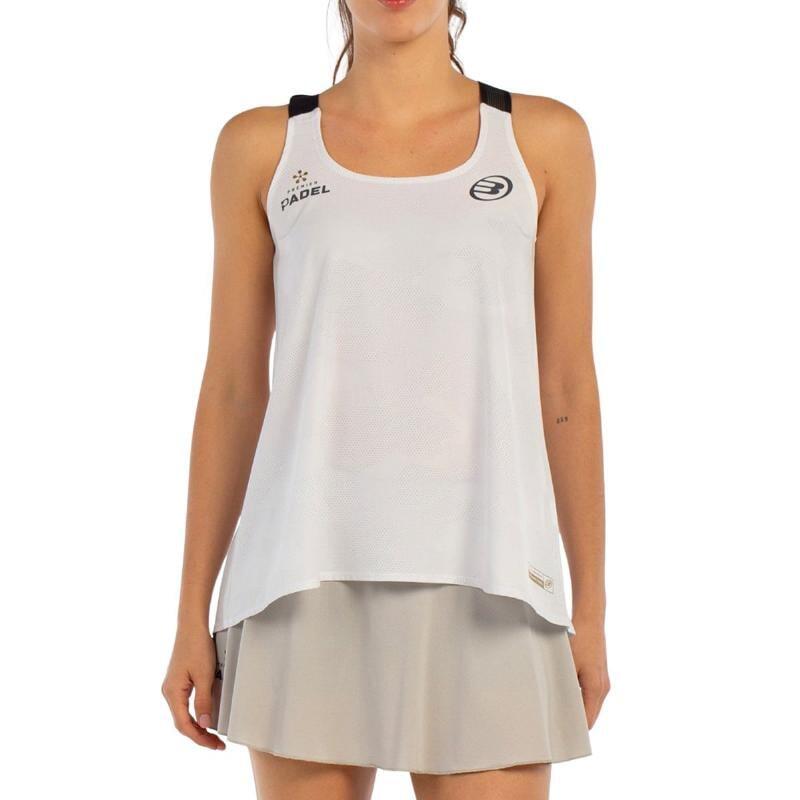 BULLPADEL Camiseta Bullpadel Premier Padel Agore Blanco