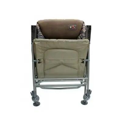 Scaun crap ZFISH DELUXE CAMO, 54 x 48 x 68 cm, rabatabil, camuflaj, maxim 150 kg 5/7