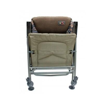 Scaun crap ZFISH DELUXE CAMO, 54 x 48 x 68 cm, rabatabil, camuflaj, maxim 150 kg
