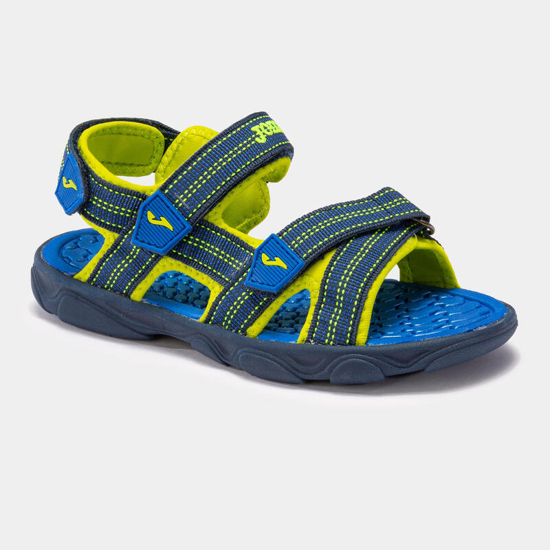 Claquettes Enfants Joma S.Wave Jr 23 Bleu Marine