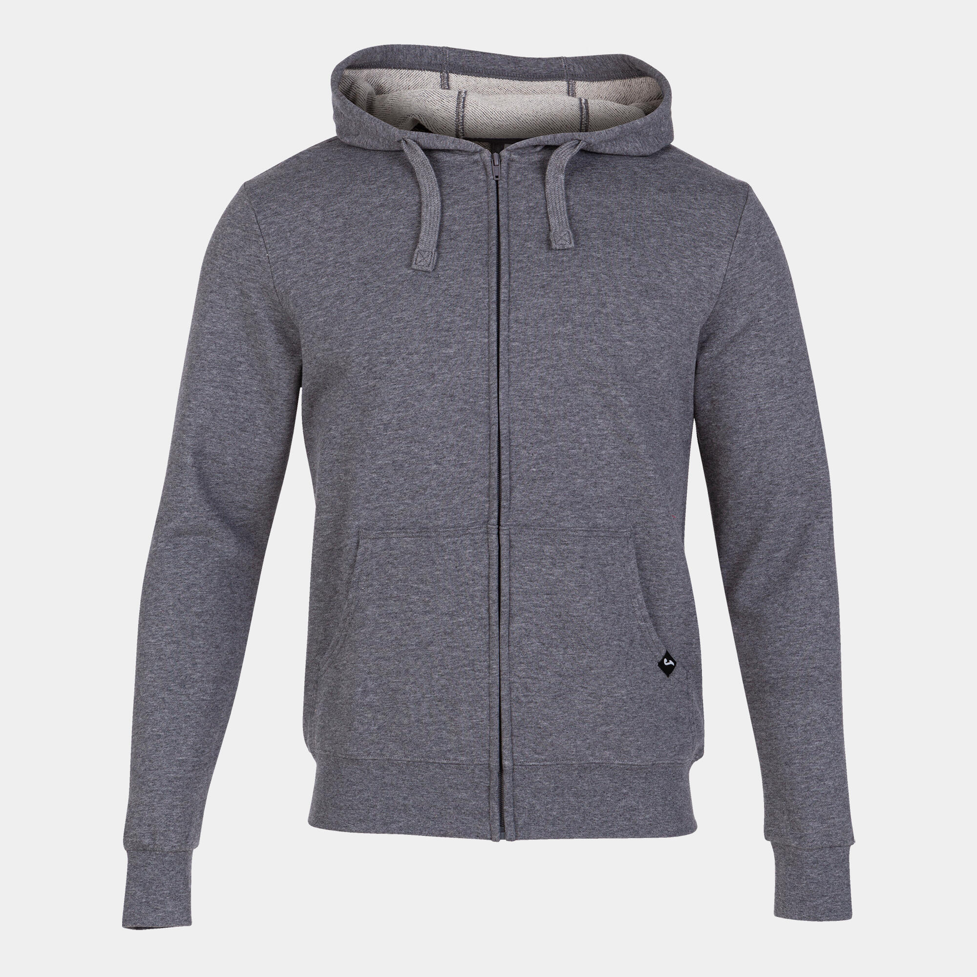 Chaqueta Con Capucha Niños Joma Jungle Gris Melange 3/4