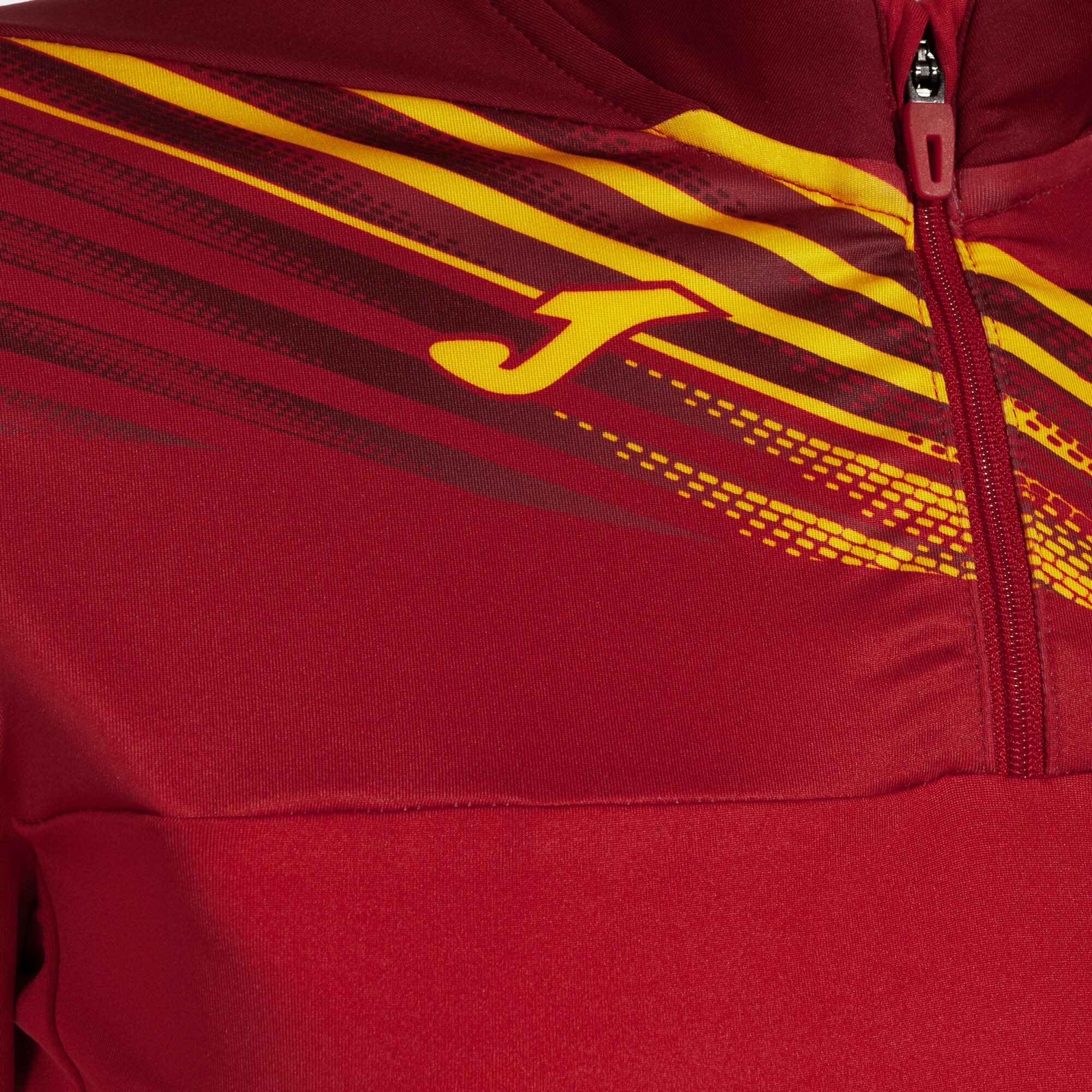 Sweat-Shirt Running Femme Joma Elite X Rouge 3/5