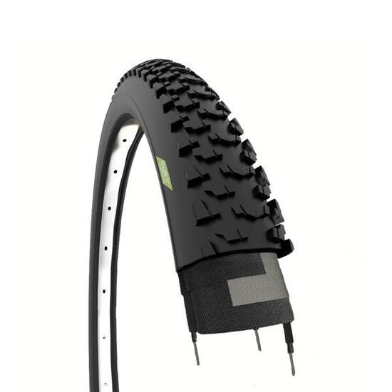 Copertone 24x1.95 (50-507) pneumatico bici adulto 24 x 1.95 nero gomma mtb EV