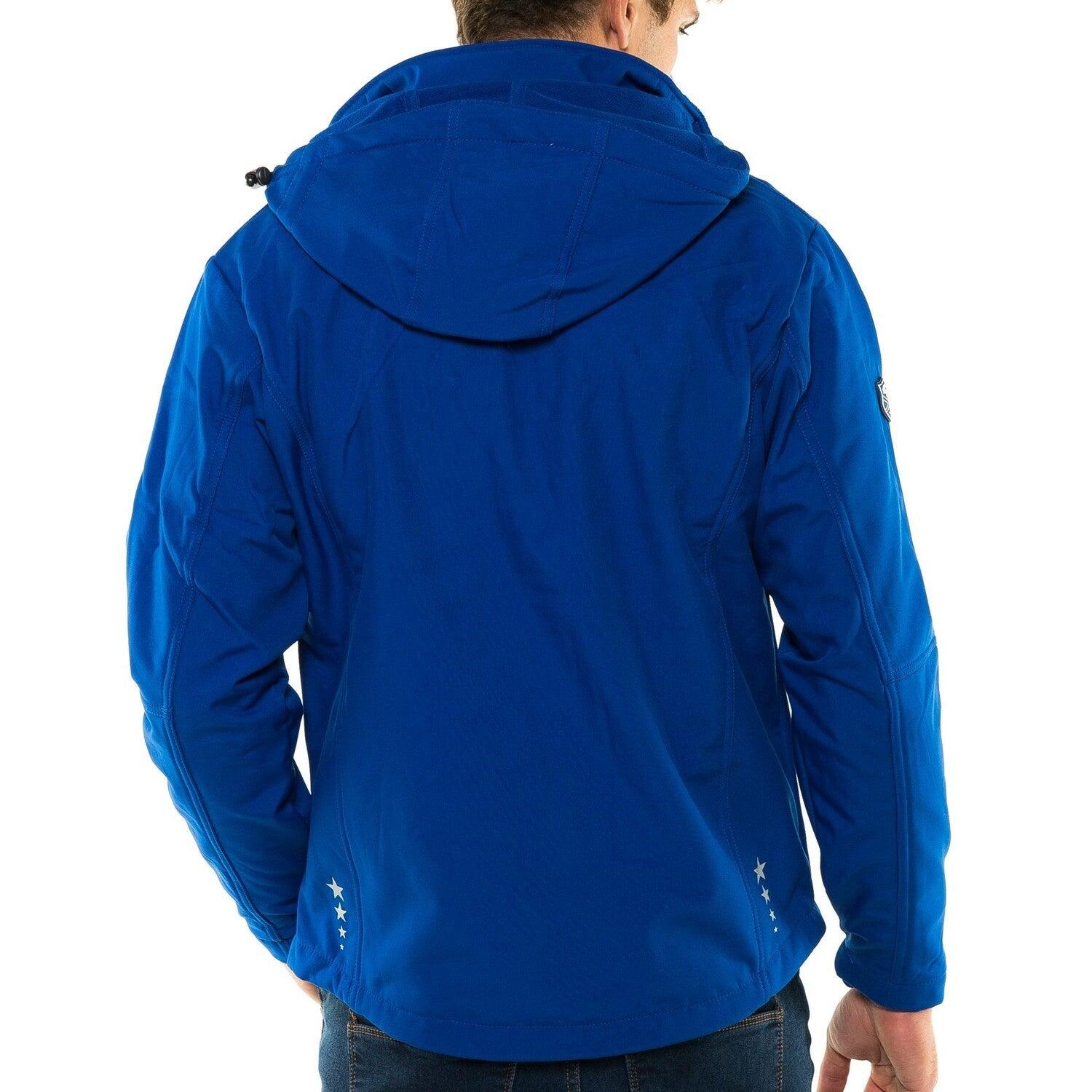 Shilton - Veste Softshell City Homme - Gilet Manches Longues - Bleu - 36 Xs - Decathlon