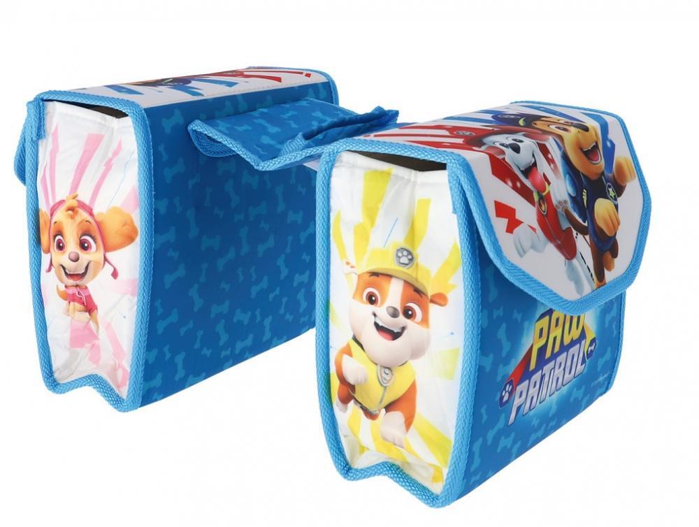 Bike Fashion Doppelpacktasche PAW Patrol blau/weiß, mit Motiv, 230x200x80mm 2/2