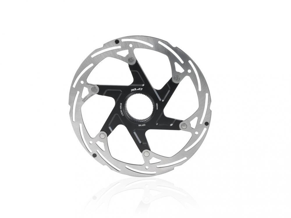 Disco freno XLC BR-X82 CenterLock Nero / Argento 140 mm 2/3