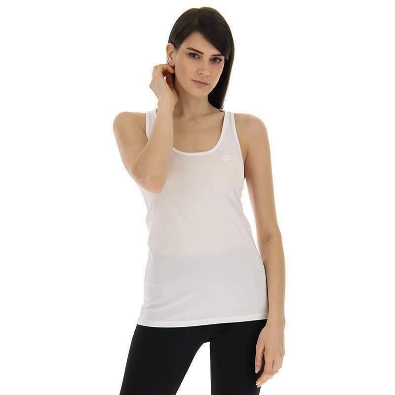 Camiseta Lotto MSP Blanco Mujer 3/5