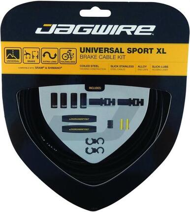 Jagwire remkabel Universeel Sport XL zwart