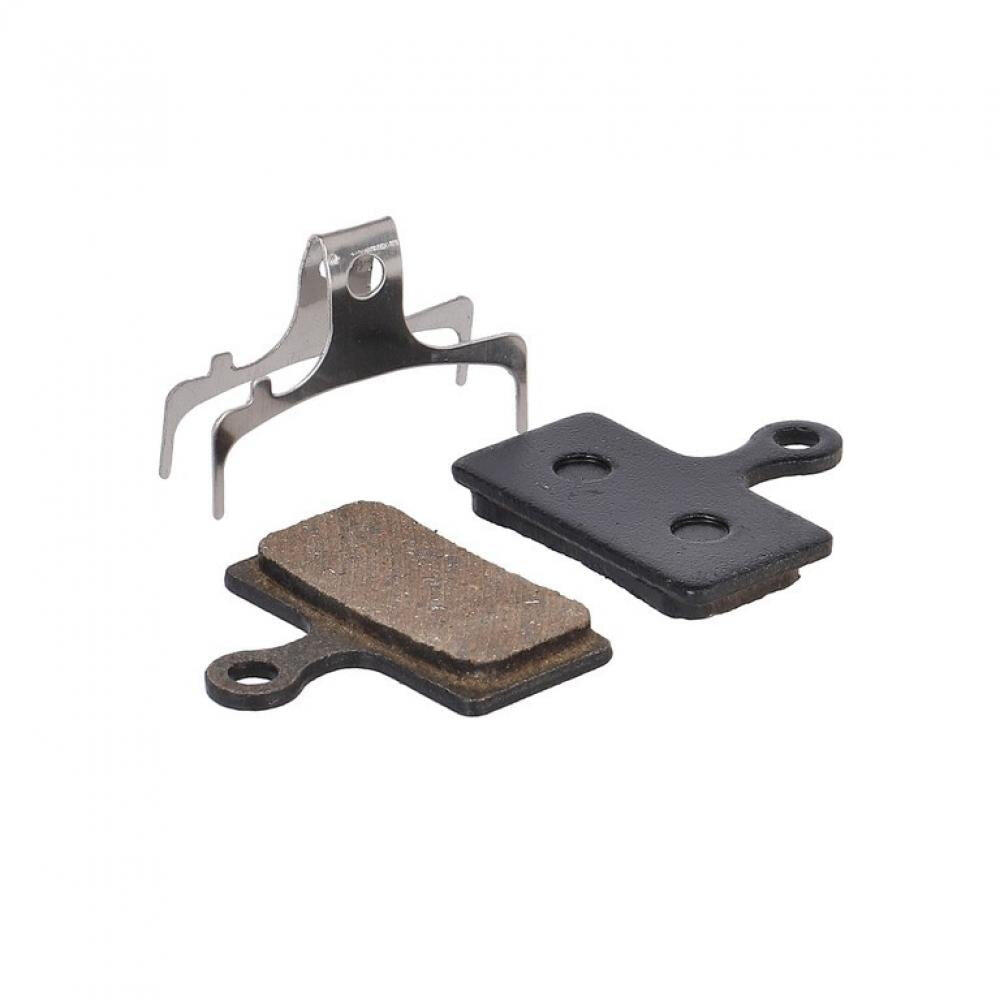 Coppia di pastiglie semi-metalliche per freni bicicletta con salvietta detergent 2/2