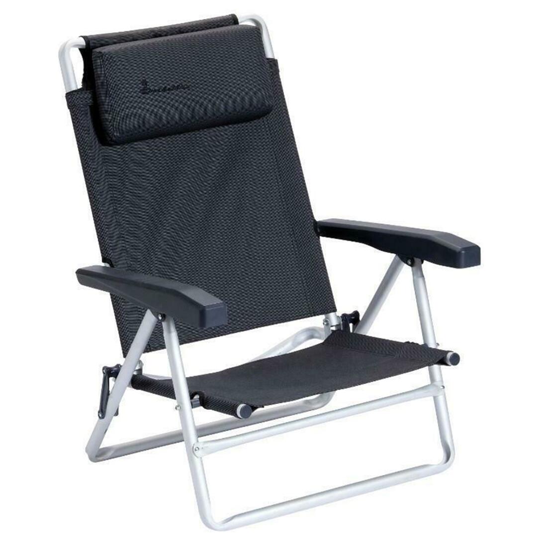 ISABELLA Fauteuil de plage Dark Grey 2/3