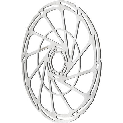 Jagwire Bremsscheibe Sport SR1 6-Loch 220 mm Silber - starke, leise Bremsperf...