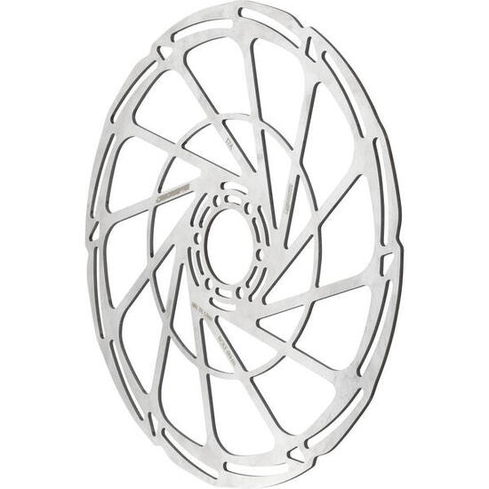 Jagwire Bremsscheibe Sport SR1 6-Loch 220 mm Silber - starke, leise Bremsperf...