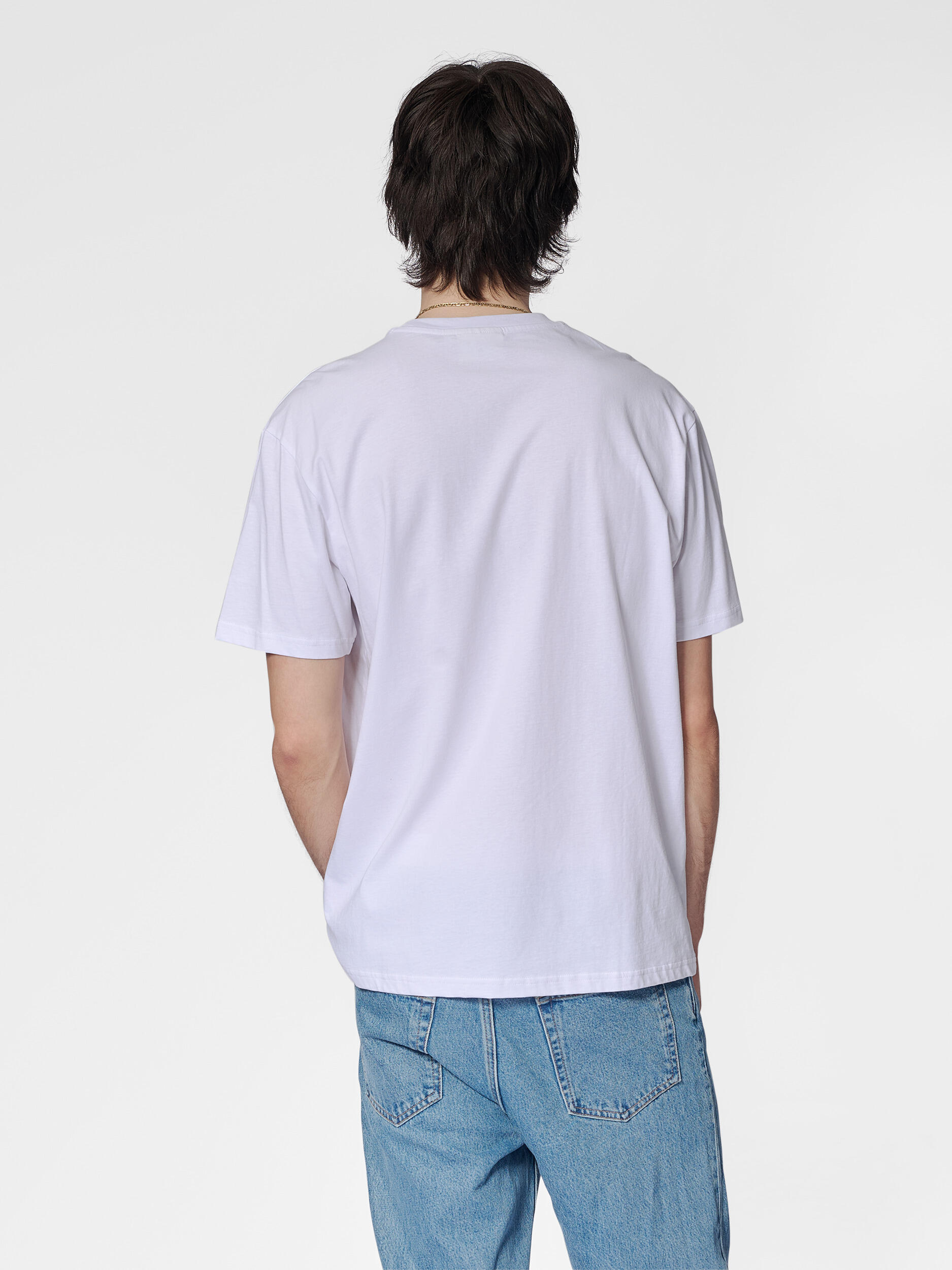 T-shirt ample hmlLOOSE S/S UNIVERSITY BEE 4/7